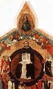 Francesco Traini Triumph of St Thomas A oil painting on canvas
